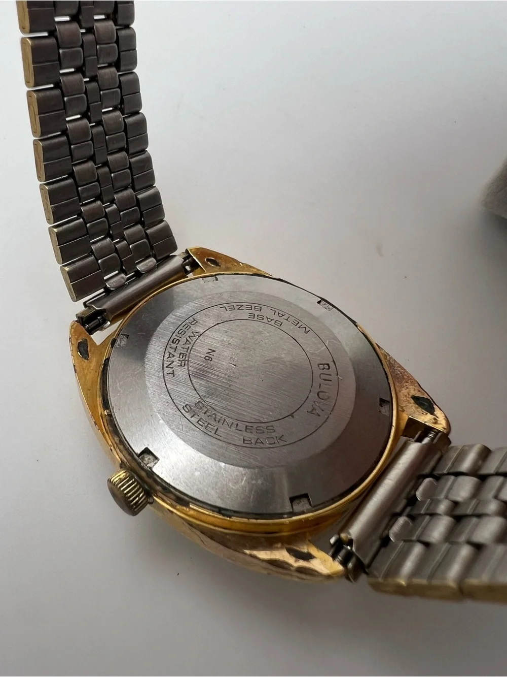 Bulova Gold-Tone Men's Automatic Watch with gold Dial